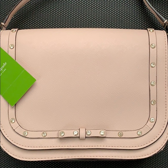 kate spade Handbags - NWT Kate Soade “Laurel Way” Jeweled Crossbody
